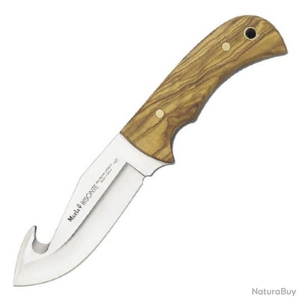 MUE-9294-Couteau de chasse skinner Muela Bisonte