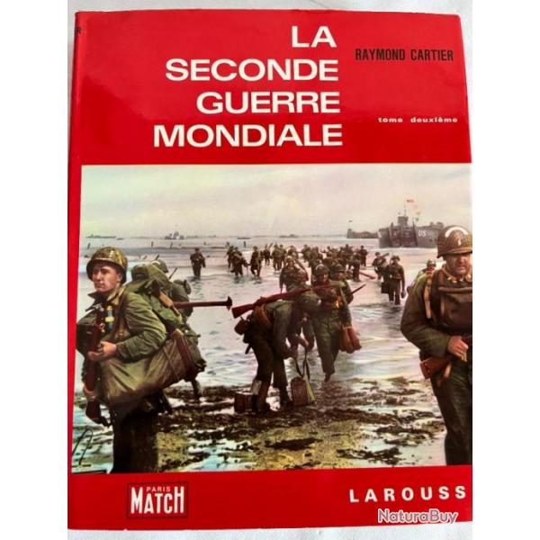 Album La Seconde Guerre Mondiale - Tome Deuxime - de Raymond Cartier Chez Larousse