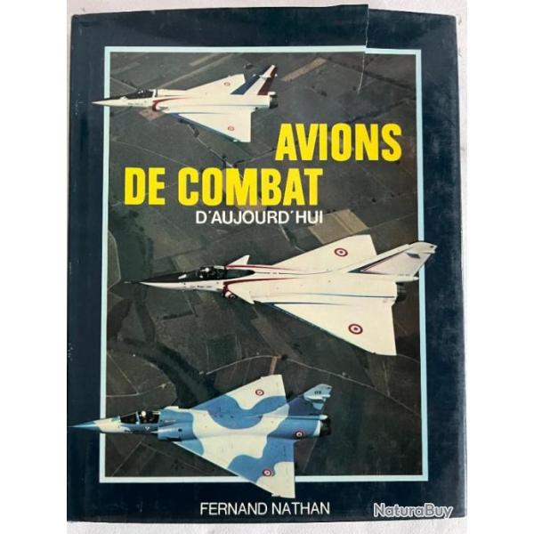 Livre Avions de combat d'aujourd'hui de Fernand Nathan