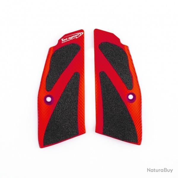 PLAQUETTES X3D pour CZ 75 ROUGES