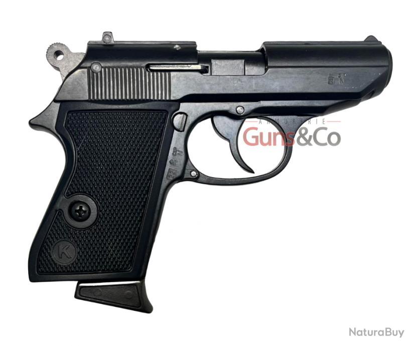 REVOLVER CHIAPPA Lady nickelé 9mm à blanc - Pistolet d'alarme à