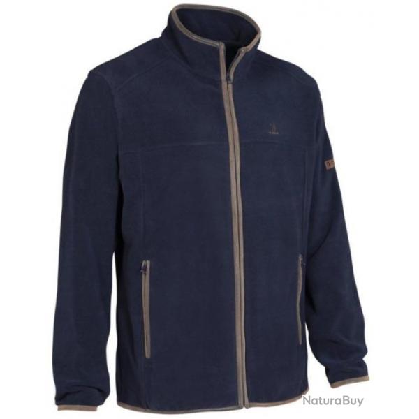 Blouson polaire Scotland bleu PERCUSSION