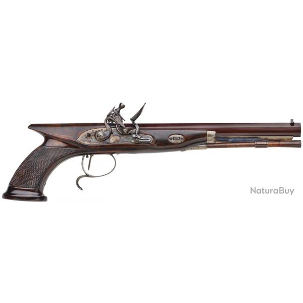 Pistolet Pedersoli Tatham And Egg A Silex Calibre 45PN