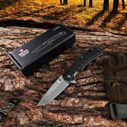 SWISS TECH Couteau Poche Pliant Tactique Survie Plein Air Couteaux Chasse Camping Chasse Top Marques