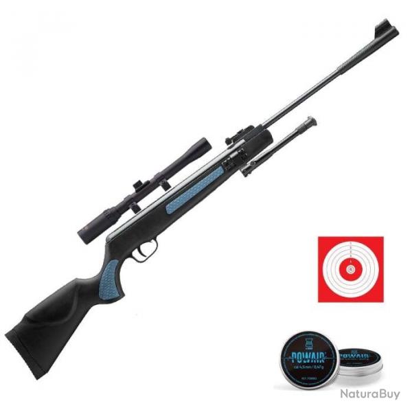 Carabine Artemis Snowpeak SR1400F noir/gris - Cal. 4.5 mm 4.5 mm / Ca - 4.5 mm / Pack First / 45 cm