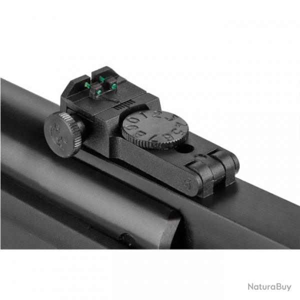 Carabine  plomb Hatsan Striker Edge synthtique noir - Cal. 4.5 4.5 - 4.5 mm / Pack Optique