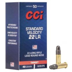 Cartouches CCI Standard Cal.22LR 40GR