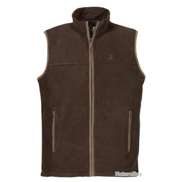 Gilet polaire Scotland marron PERCUSSION