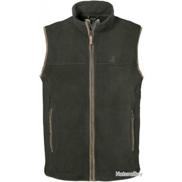 Gilet polaire Scotland kaki PERCUSSION-XL