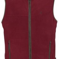 Gilet polaire Scotland bordeaux PERCUSSION