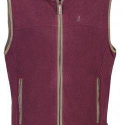 Gilet polaire Scotland bordeaux PERCUSSION