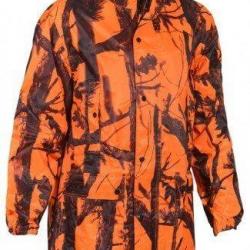 Veste de pluie GhostCamo orange B B PERCUSSION