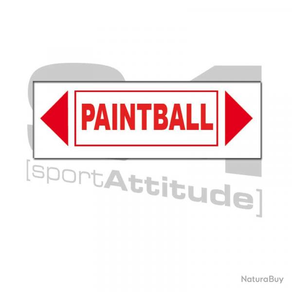 Panneau paintball flch