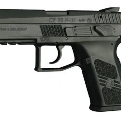 Réplique airsoft pistolet CZ75 P-07 Duty CO2 GNB-Pistolet