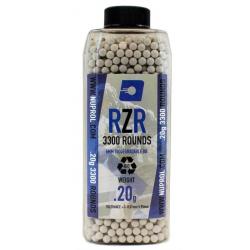 Billes Airsoft 6mm RZR 0.20g BIO bouteille 3500 bbs-0,20g