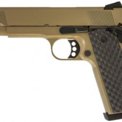 Réplique airsoft GBB 1911 MEU Raven full metal gaz tan 1,0 J-Réplique GBB 1911 MEU Raven full metal 