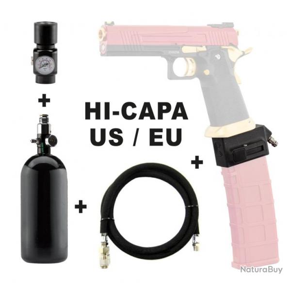 Pack HPA chargeur M4 pour Hi-Capa series-EU