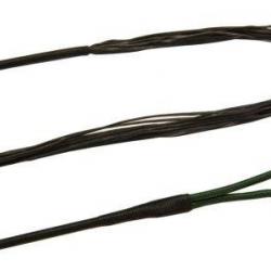 Corde Dacron B55 noire BSK 68" 10