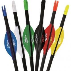 GASPRO - Plumes FIELD Med. EFFICIENT 2" GAUCHER (LH) BLANC