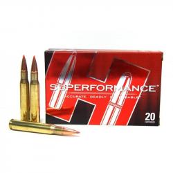 Munitions HORNADY calibre 7x64 SST Superformance 162gr x20