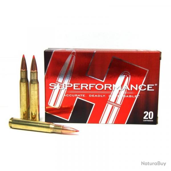 Munitions HORNADY calibre 7x64 SST Superformance 162gr x20