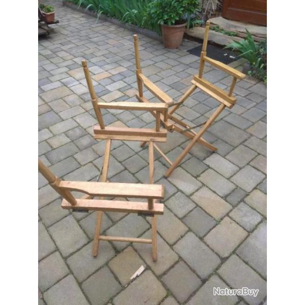Deux fauteuils de metteur en Scne