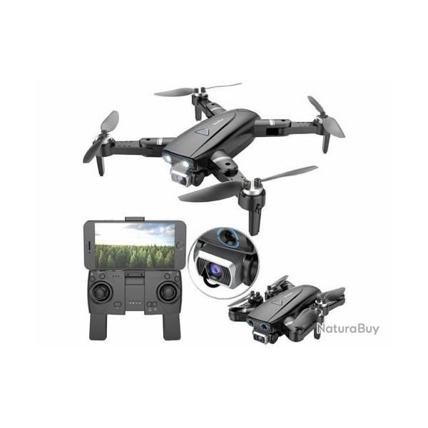 Drone Quadricoptre Videos Photo GPS Pliable Connect avec Camra 4K Manette + Pochette de Rangement