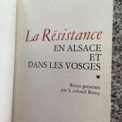 Ouvrage sur La Résistance Alsace et Voges. Franot 1975