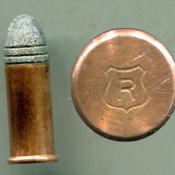 .350 Sharps Rimfire - Annulaire - R dans un blason