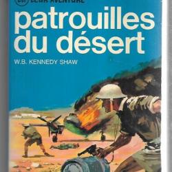 Patrouilles du désert de kennedy shaw J'ai lu bleu long range desert group