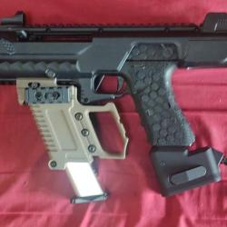 Glock 34 gaz son kit conversion smg et divers accessoires (voir photos)