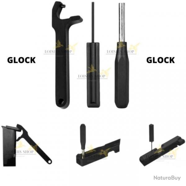 Kit d'outils de dmontage pour Glock