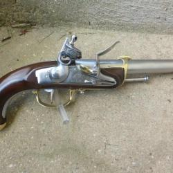 Superbe Pistolet modèle 1779 de Marine, 1 er type.