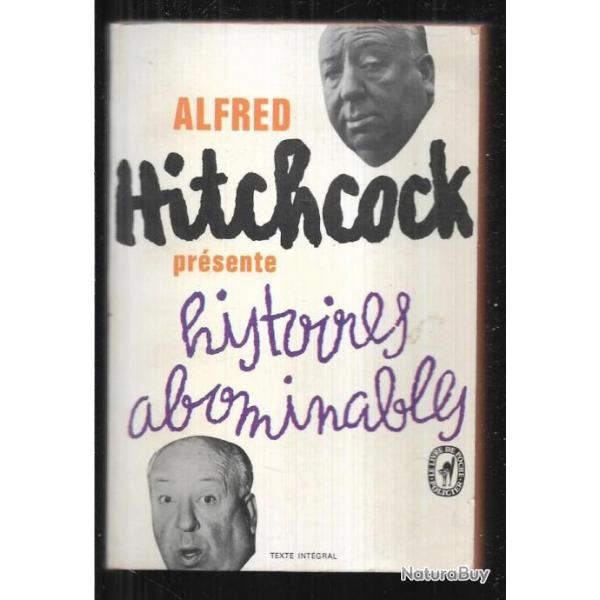 alfred hitchcock prsente histoires abominables  livre de Poche .