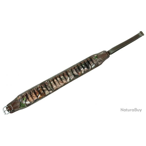 Cartouchire pour fusil calibre 12 - Camo feuillage