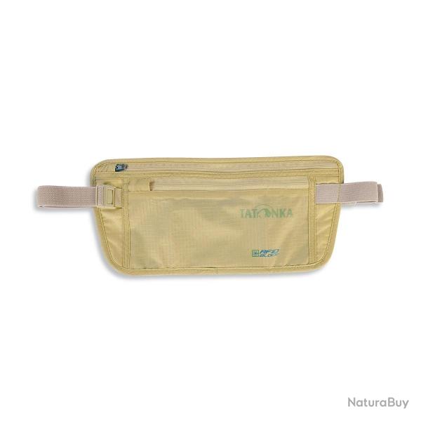 SKIN MONEYBELT INT RFIDB - BANANE PLATE TATONKA POUR ARGENT - PROTECTION RFID - NATURAL