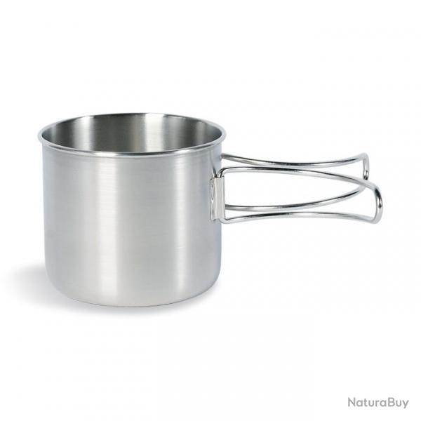 HANDLE MUG - Tasse gradue avec poigne pliante Tatonka - 500ml - Acier inox