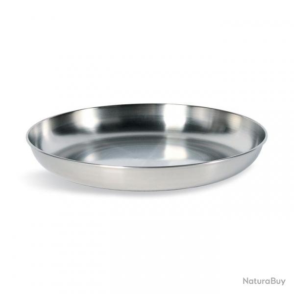 LARGE PLATE - Assiette Tatonka - 23 cm de diamtre - Acier inox