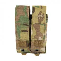 TT DBL PISTOL MAG MKII - PORTE CHARGEUR DOUBLE POUR PISTOLET - MULTICAM