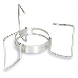 STAND ALCOHOL BURNER - SUPPORT POUR POELE EN ACIER INOX