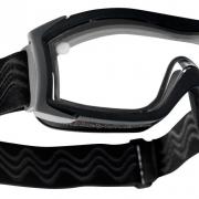 MASQUE TACTIQUE BOLLE CHRONOSOFT - COMMANDO NOIR ECRAN INCOLORE