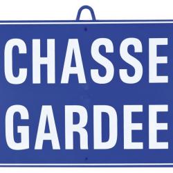 Chasse gardée dim 28 x 20 cm - Bleu