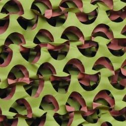 Filet de Camouflage Camosystems basic - 3M x 1,4m - Marron/Vert