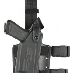 Etui Tactique Safariland mod.6004 SLS - glock 17/19 avec tlr-1/tlr-2 - Noir - droitier