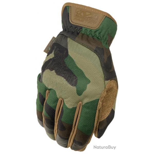 Gants Mechanix Fastfit Camo woodland