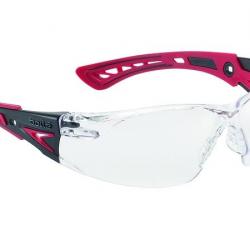 Lunettes Bollé Safety rush+ Oculaires Incolore platinum