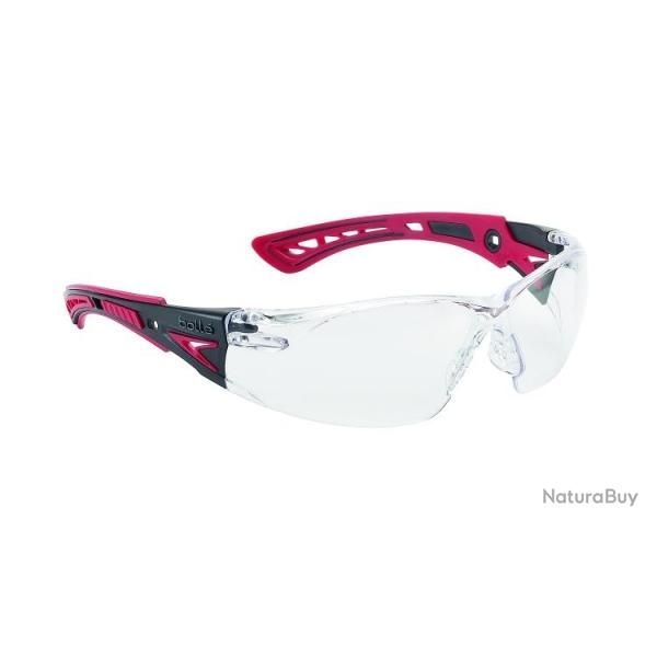 Lunettes Boll Safety rush+ Oculaires Incolore platinum