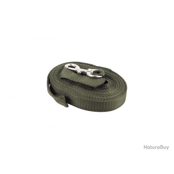 Laisse sangle 5m Vert