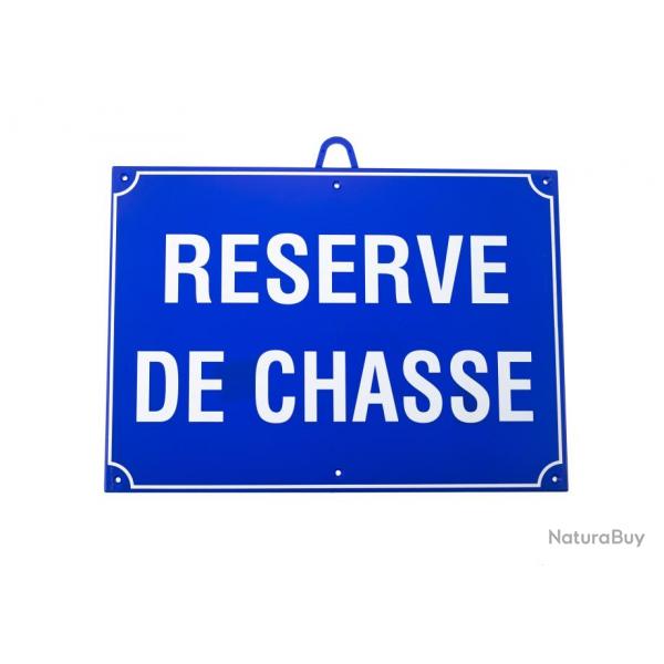 Rserve de chasse dim 28 x 20 cm Bleu