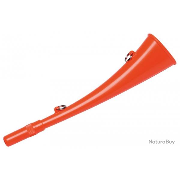 Corne plastique Rouge fluo 22 cm